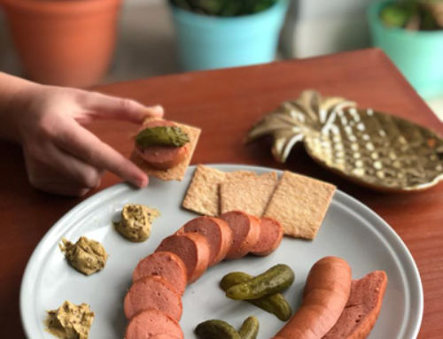 Antipasto con chorizo alemán